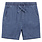 Miles the label Short en chambray bleu denim