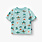 Souris Mini T-shirt turquoise à motifs western