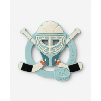 Loulou Lollipop Jouet de dentition en silicone - Hockey helmet