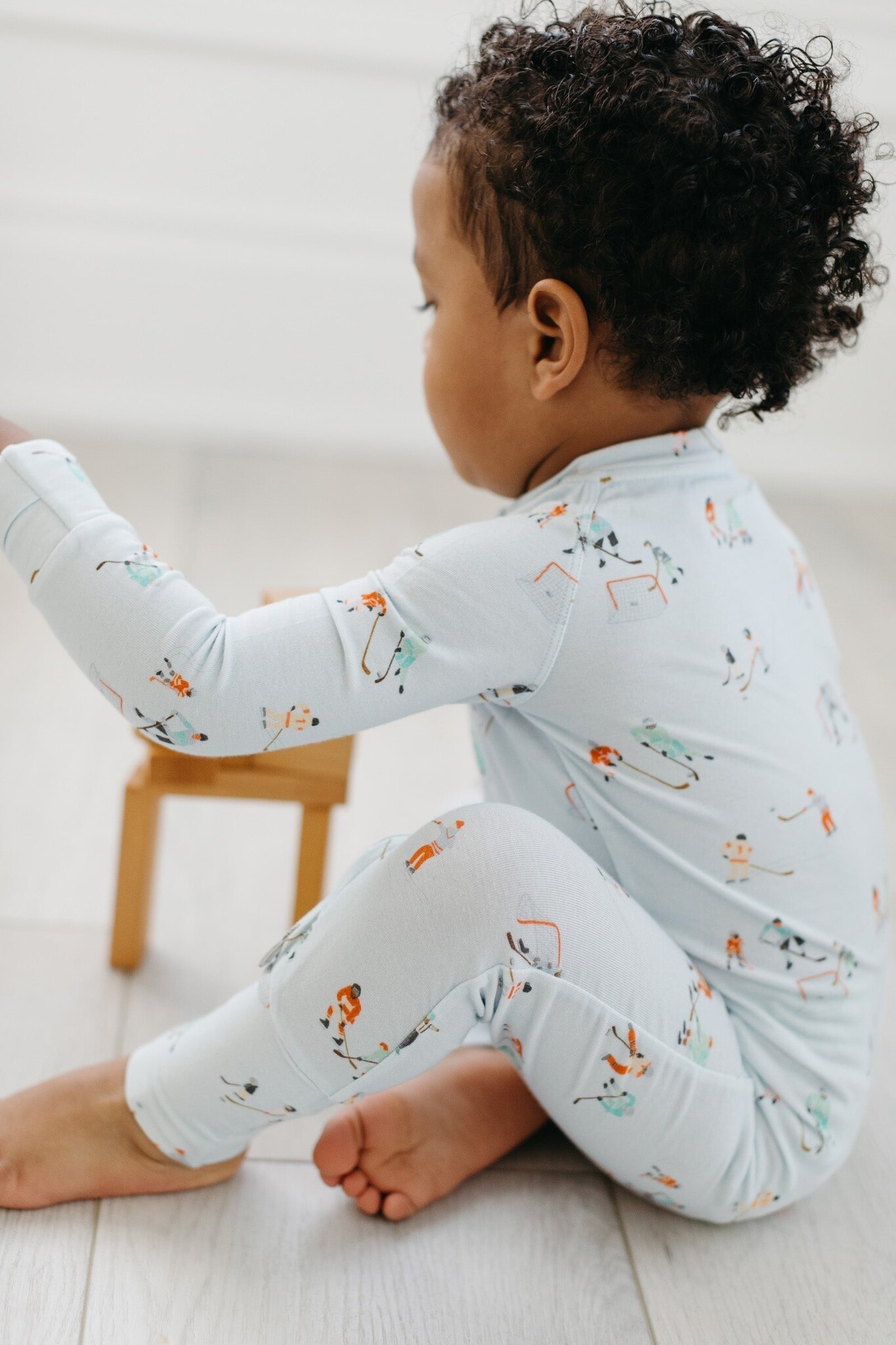 Loulou Lollipop Dormeuse avec pieds rabattables - Ice Hockey