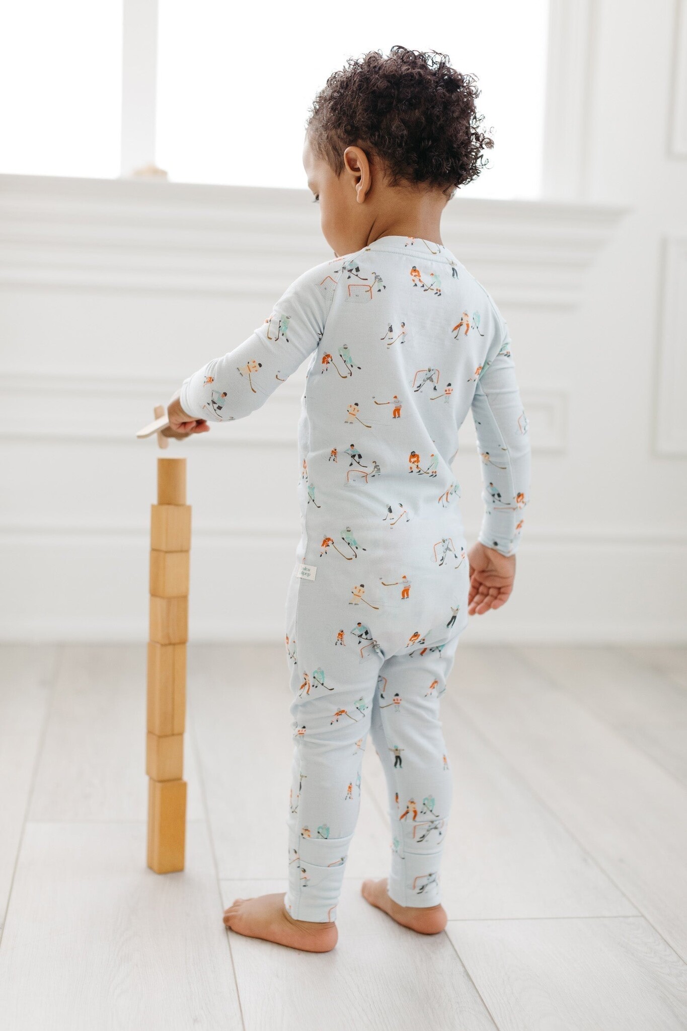 Loulou Lollipop Dormeuse avec pieds rabattables - Ice Hockey