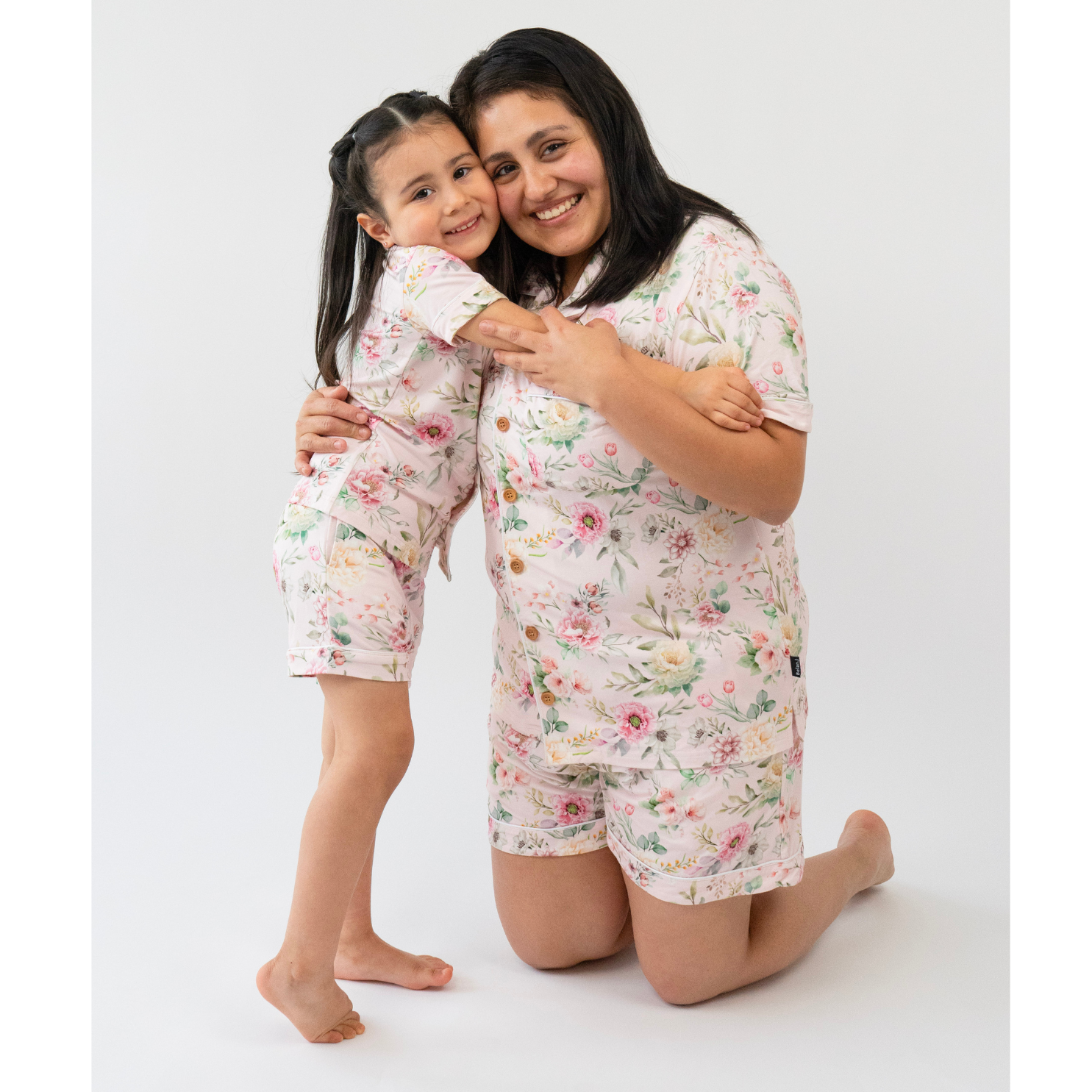 Belan . J Ensemble pyjama d'été classique - Floral Bliss