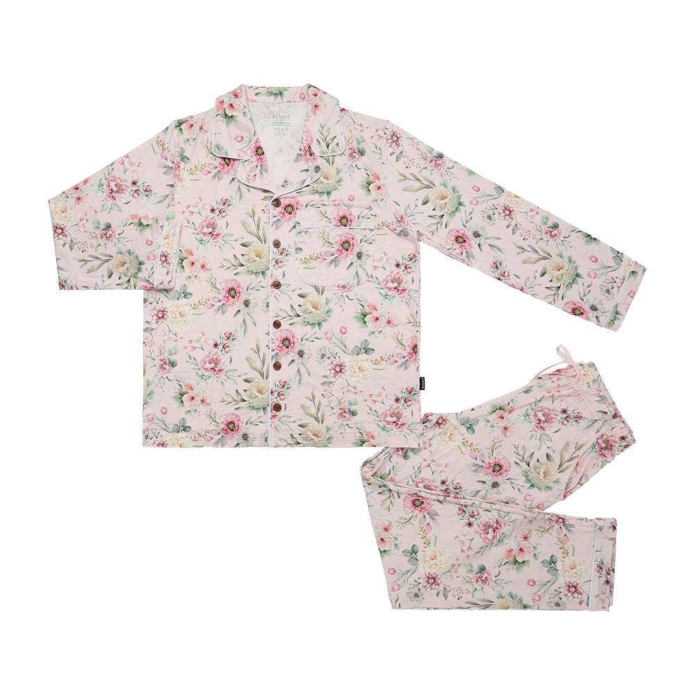 Belan . J Ensemble pyjama classique femme - Floral Bliss