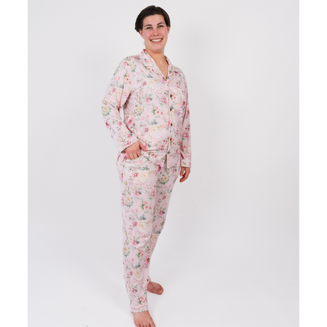 Belan . J Ensemble pyjama classique femme - Floral Bliss