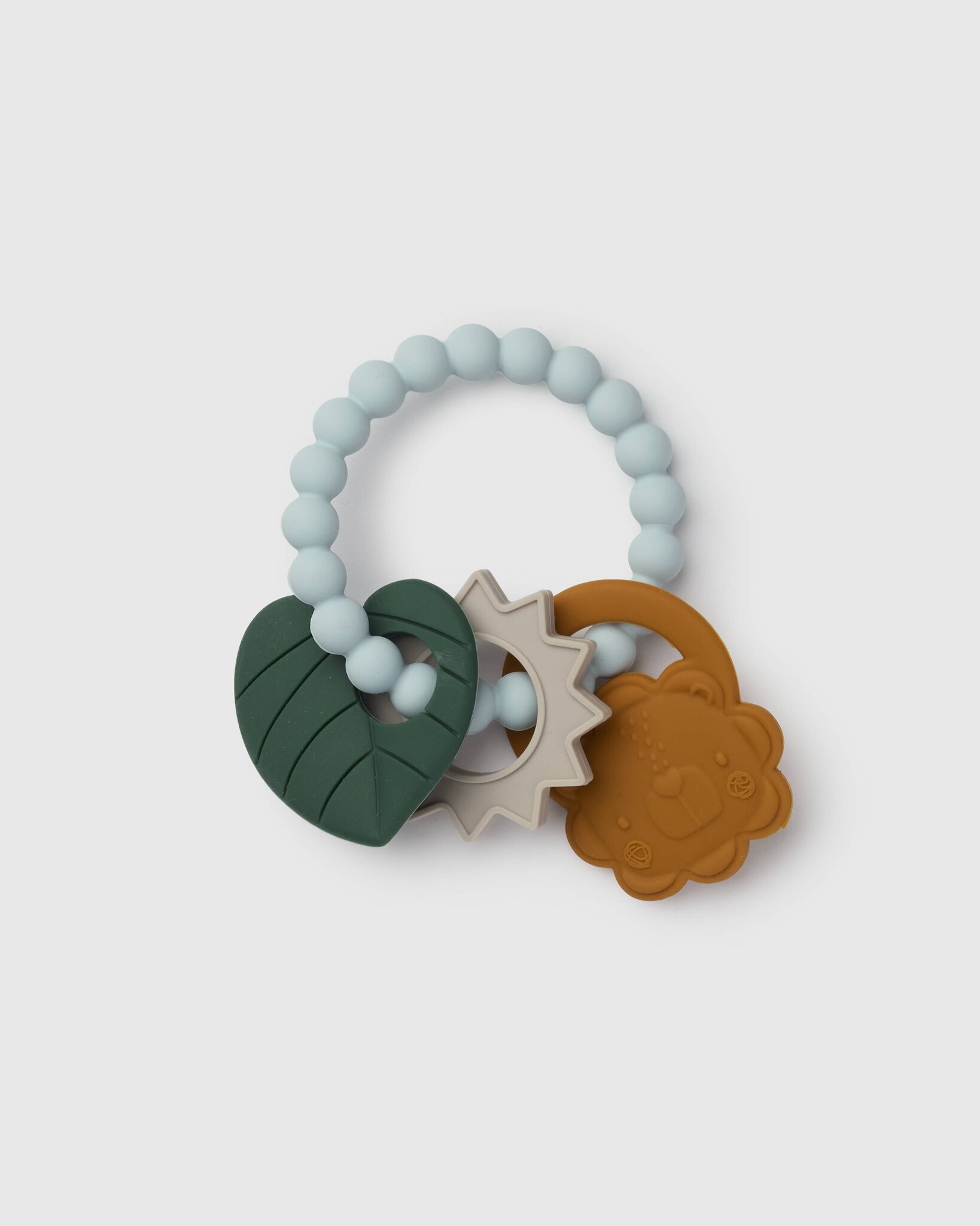 Loulou Lollipop Anneau de dentition avec breloques - Lion