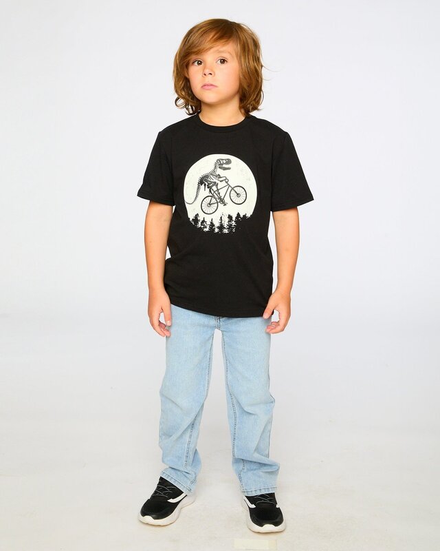 T-shirt Garçon Matalan – Rayures Blanches – 2 Ans – Motif Dinosaure – Occasion