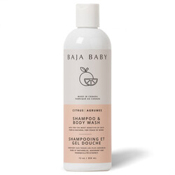 Baja Baby Shampooing et gel douche naturel - Citrus