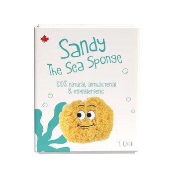 Loot Sandy l'éponge de mer 100% naturel, antibactérien et hypoallergénique