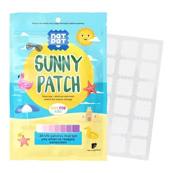 The Natural Patch co. Patch de détection UV (24pk)