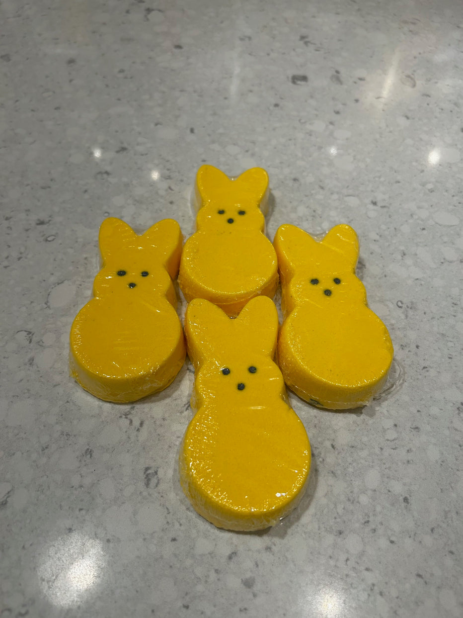 Gom-Mee Bombe de bain lapin jaune