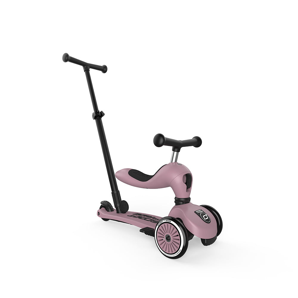 Scoot&Ride Trotinette 2-en-1 Highwaykick 1  - Push and go - Wildberry