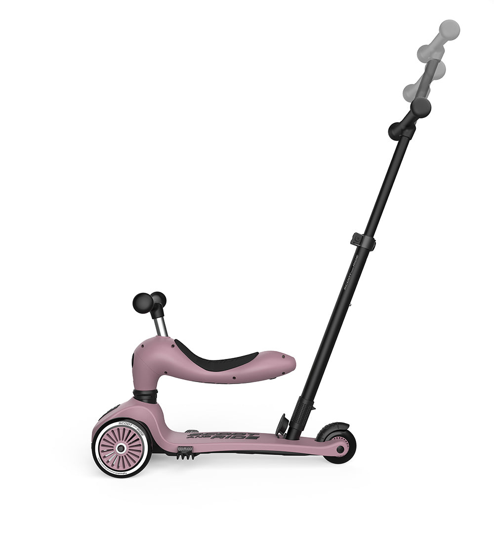 Scoot&Ride Trotinette 2-en-1 Highwaykick 1  - Push and go - Wildberry