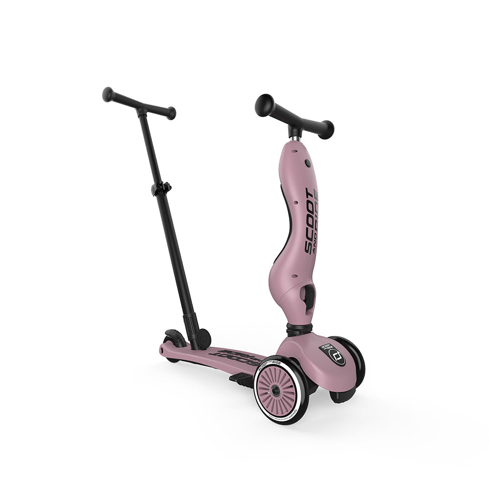 Scoot&Ride Trotinette 2-en-1 Highwaykick 1  - Push and go - Wildberry