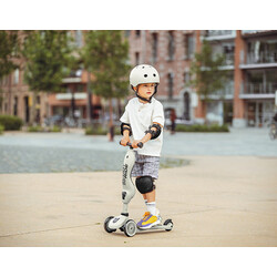 Scoot&Ride Ensemble de protection pour coudes et genoux - XXS - Black