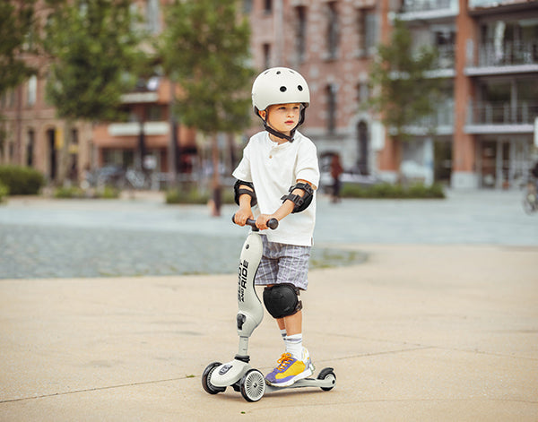 Scoot&Ride Ensemble de protection pour coudes et genoux - XXS - Black