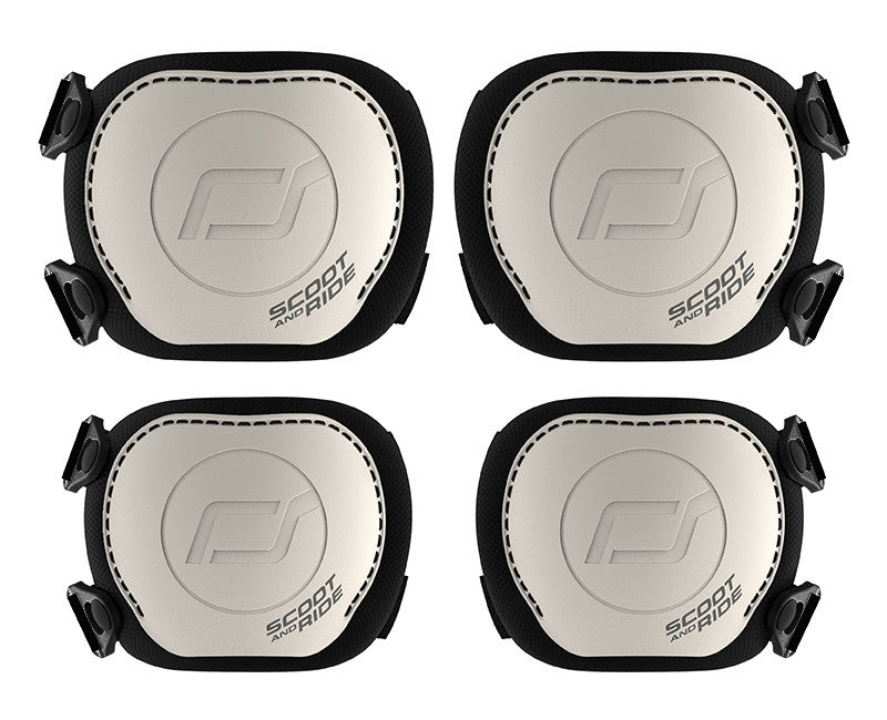 Scoot&Ride Ensemble de protection pour coudes et genoux - S - ASH