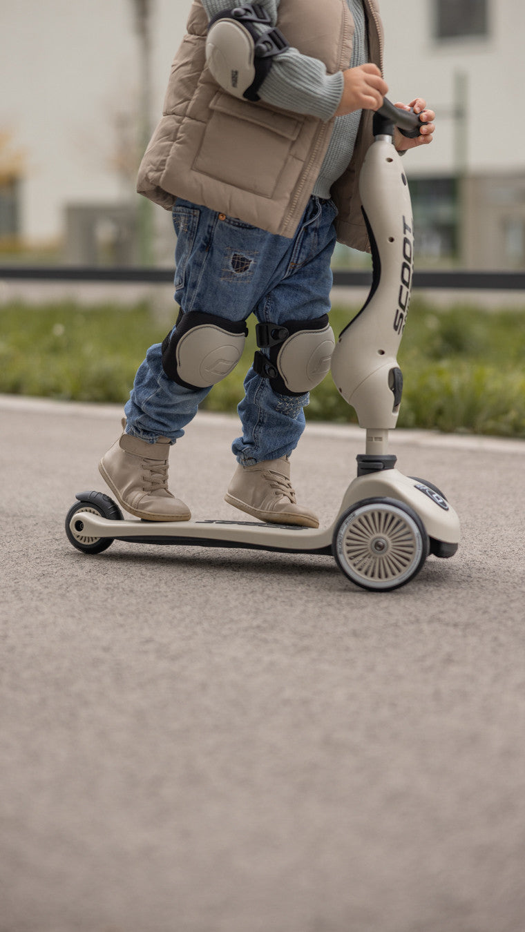 Scoot&Ride Ensemble de protection pour coudes et genoux - S - ASH