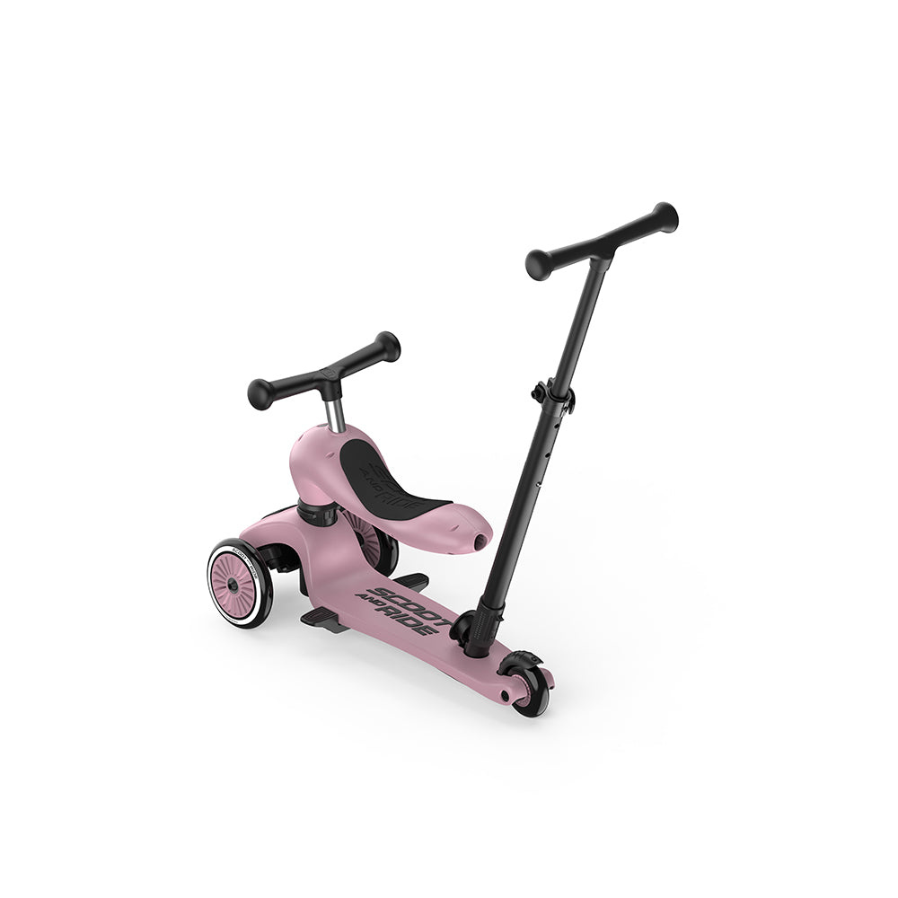 Scoot&Ride Trotinette 2-en-1 Highwaykick 1  - Push and go - Wildberry