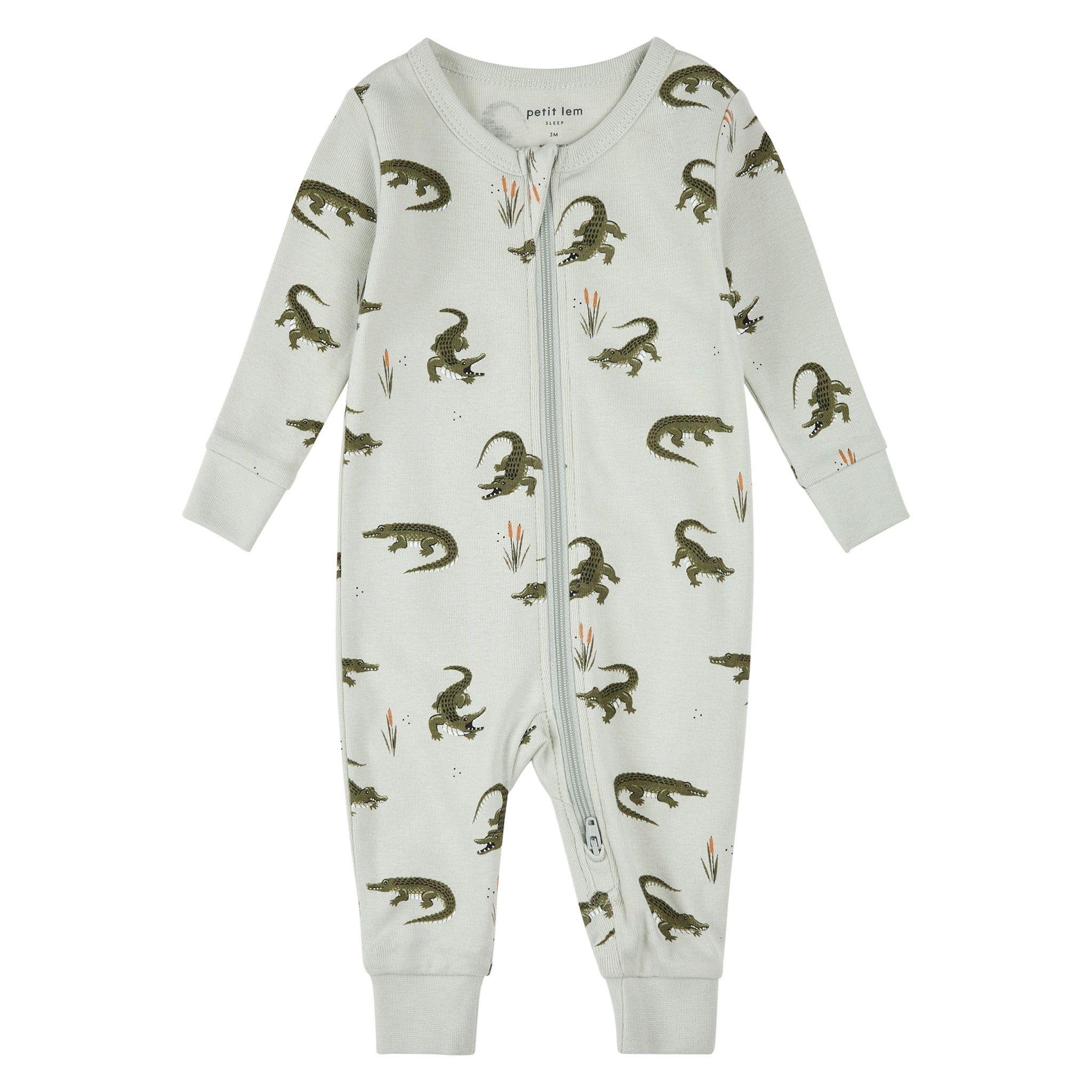 Petit Lem Dormeuse à imprimé de crocodile