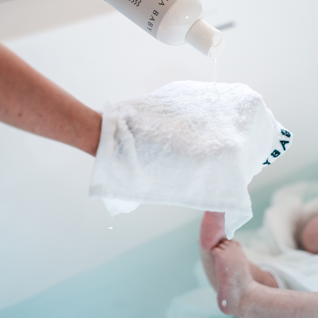 Baja Baby Bamboo/Cotton Wash Cloths | 3 Pack - True blue