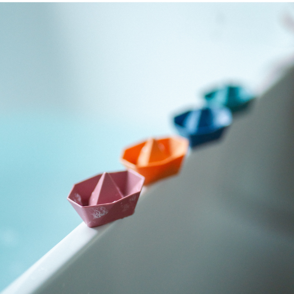 Baja Baby Bath Boats | 4 Pack - Tidal