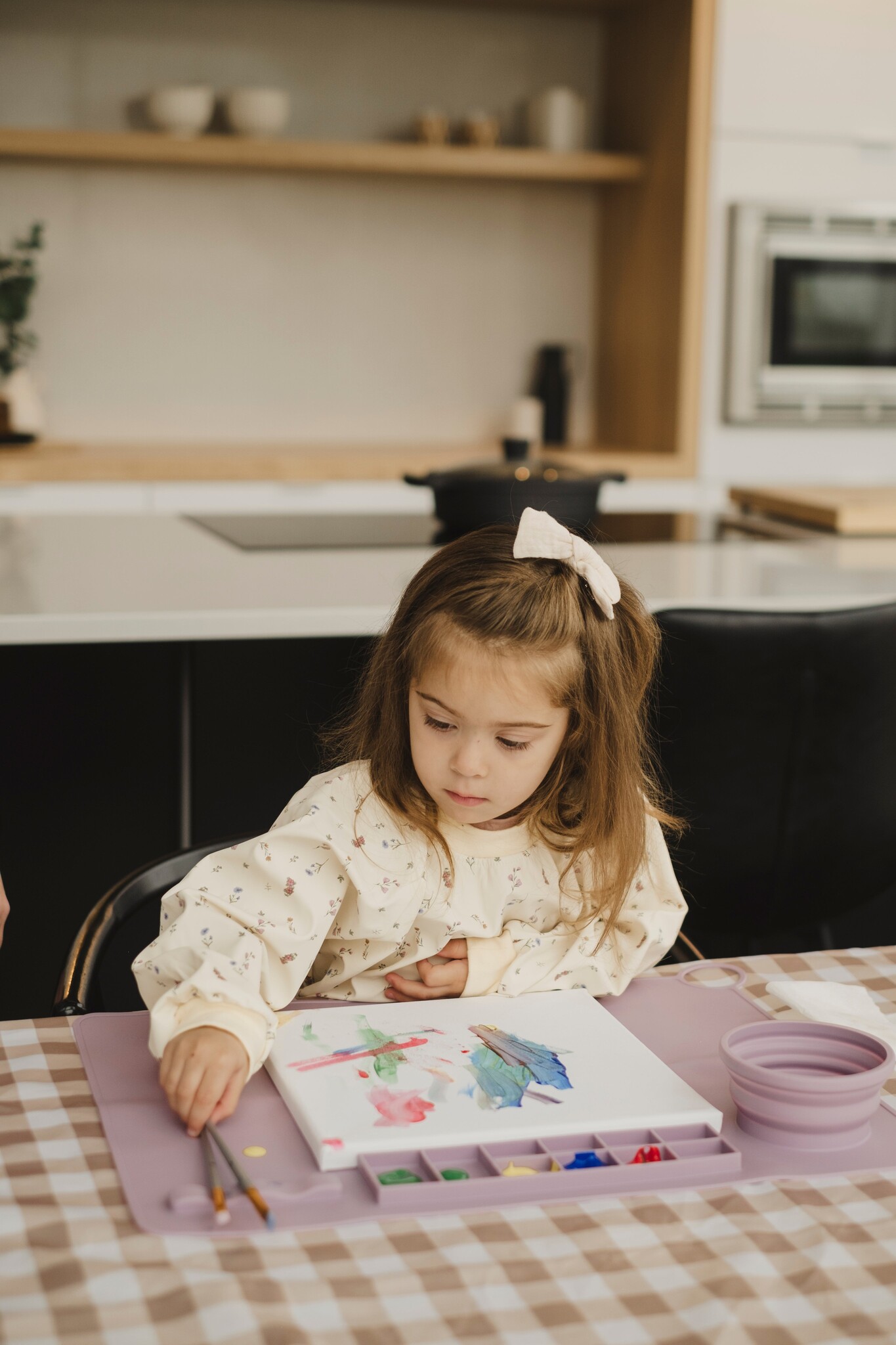 Micasso & co. Tablier artiste imperméable - Les fleurs