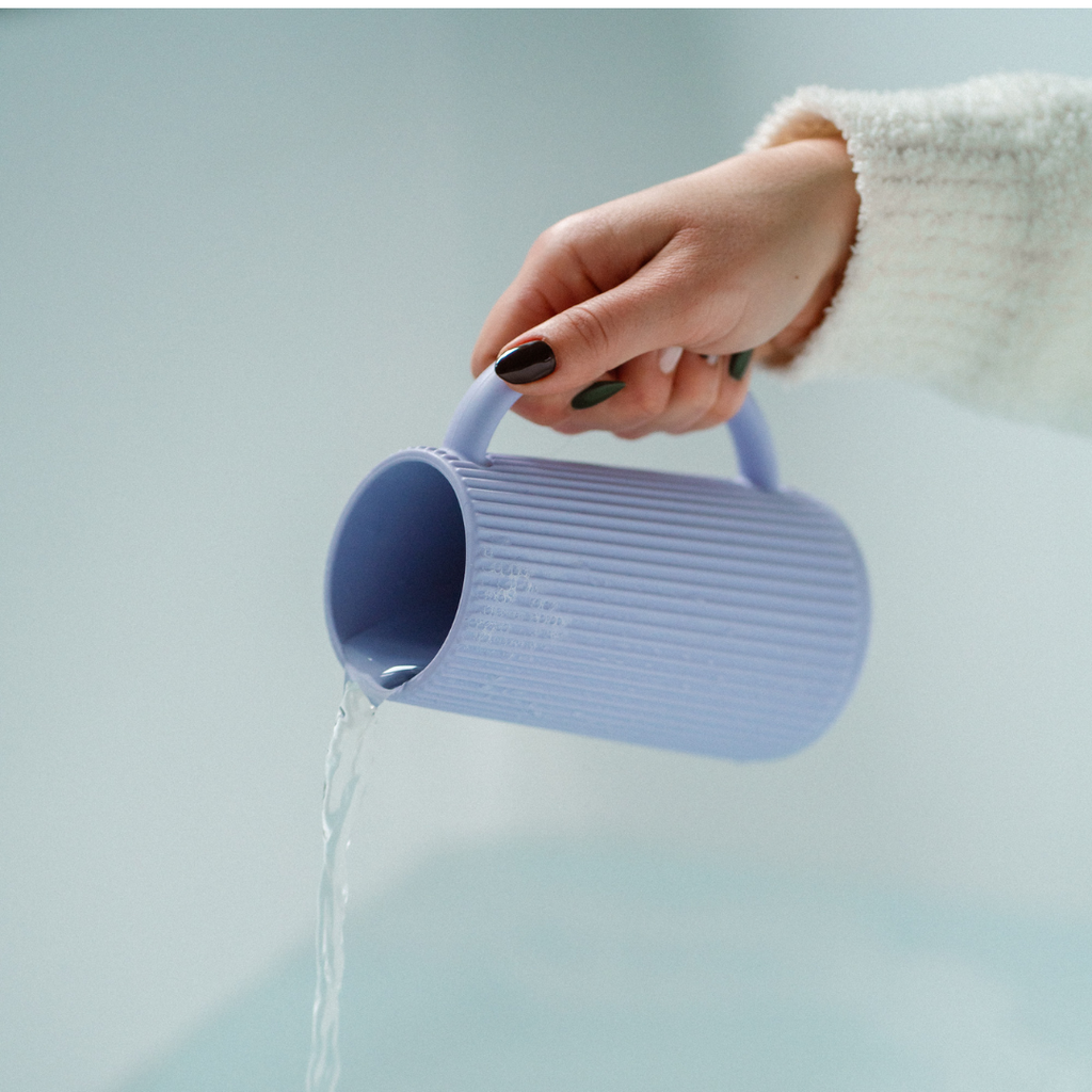 Baja Baby Pour & More Bath Rinser - Ribbed - Lilac