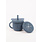Micasso & co. Tasse d'apprentissage 2 en 1 pour collation et liquide - Bleu majestueux