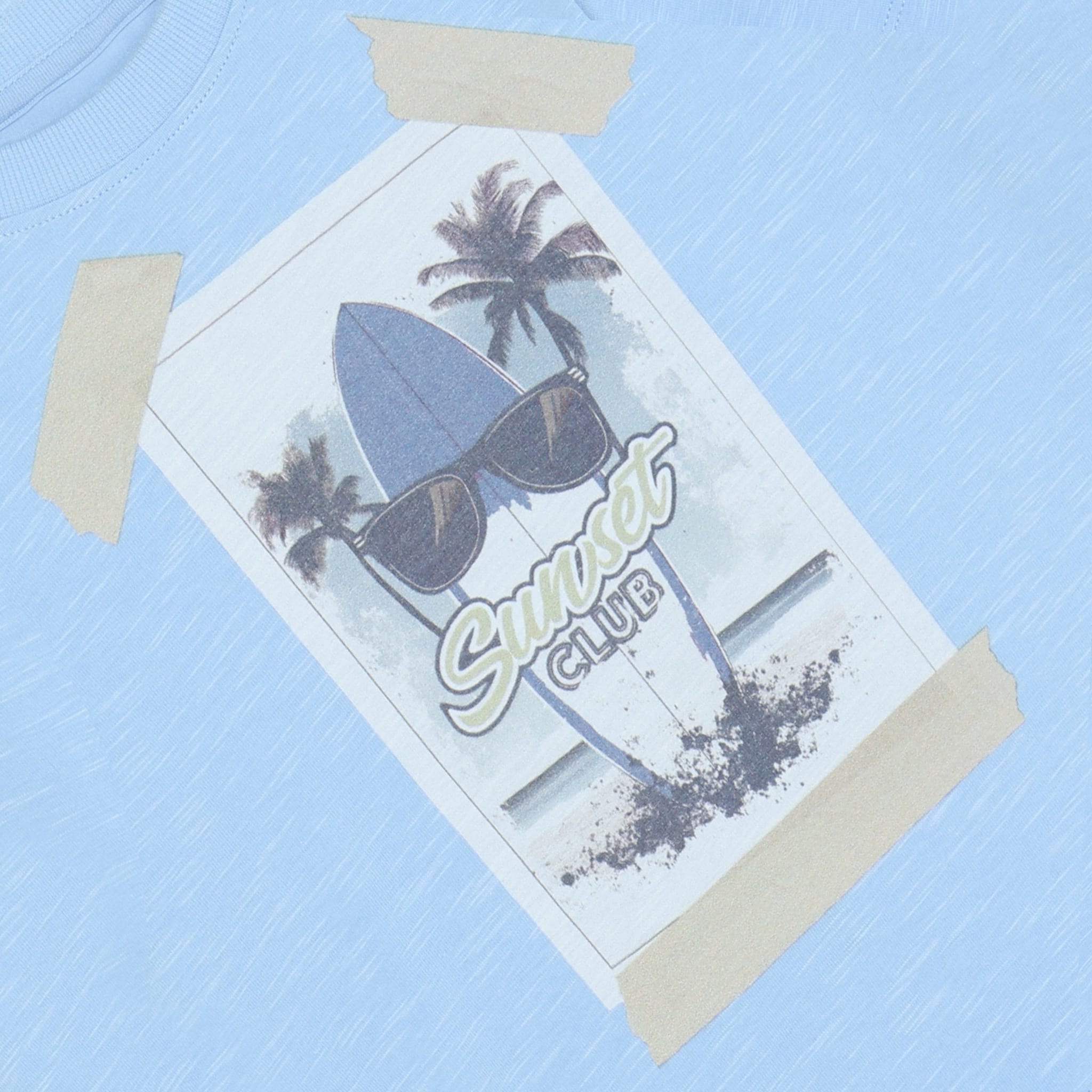 minymo T-shirt imprimé de planche de surf - Polaris star