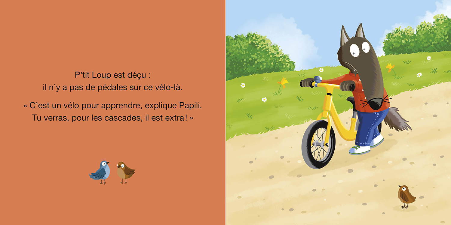 Auzou P'tit Loup - Fait du vélo
