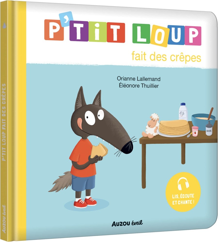 Auzou P'tit Loup - Fait des crêpes