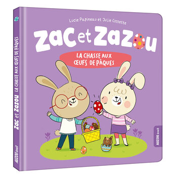 Auzou Zac et Zazou - La chasse aux oeufs de Pâques