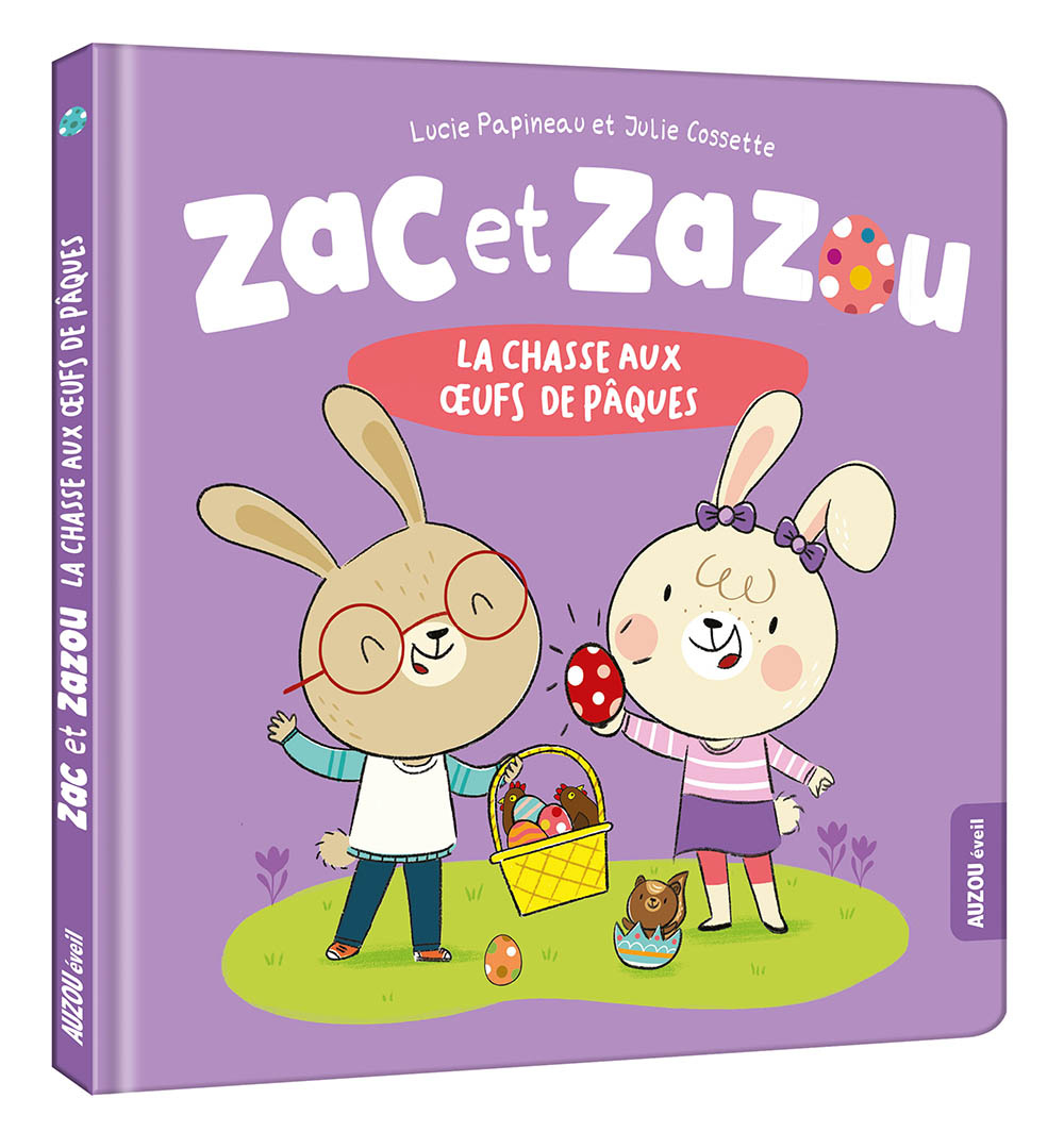 Auzou Zac et Zazou - La chasse aux oeufs de Pâques