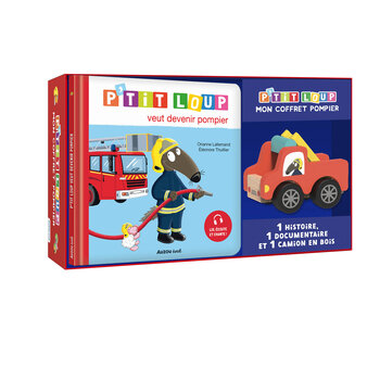 Auzou P'tit Loup - A la découverte des pompiers