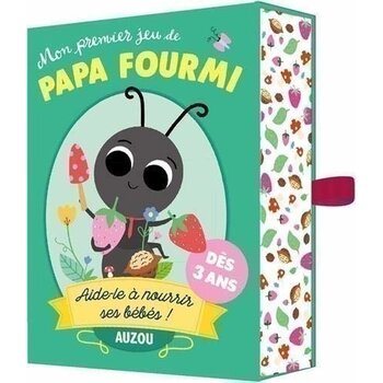 Auzou Mon premier jeu de papa fourmi - Aide-le à nourrir ses bébés !