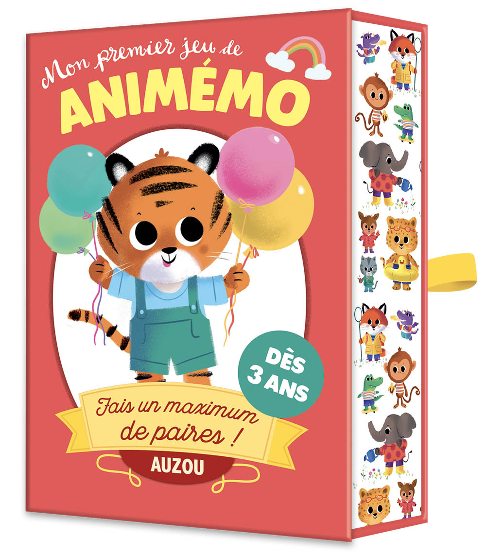Auzou Mon premier jeu de Animémo - Fais un maximum de paires!