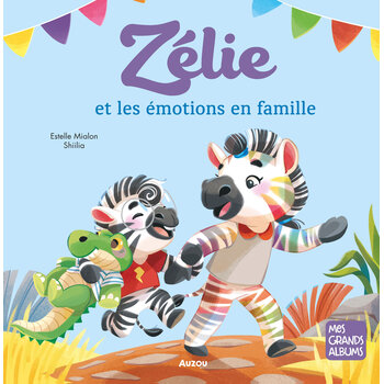 Auzou Zélie et les émotions en famille