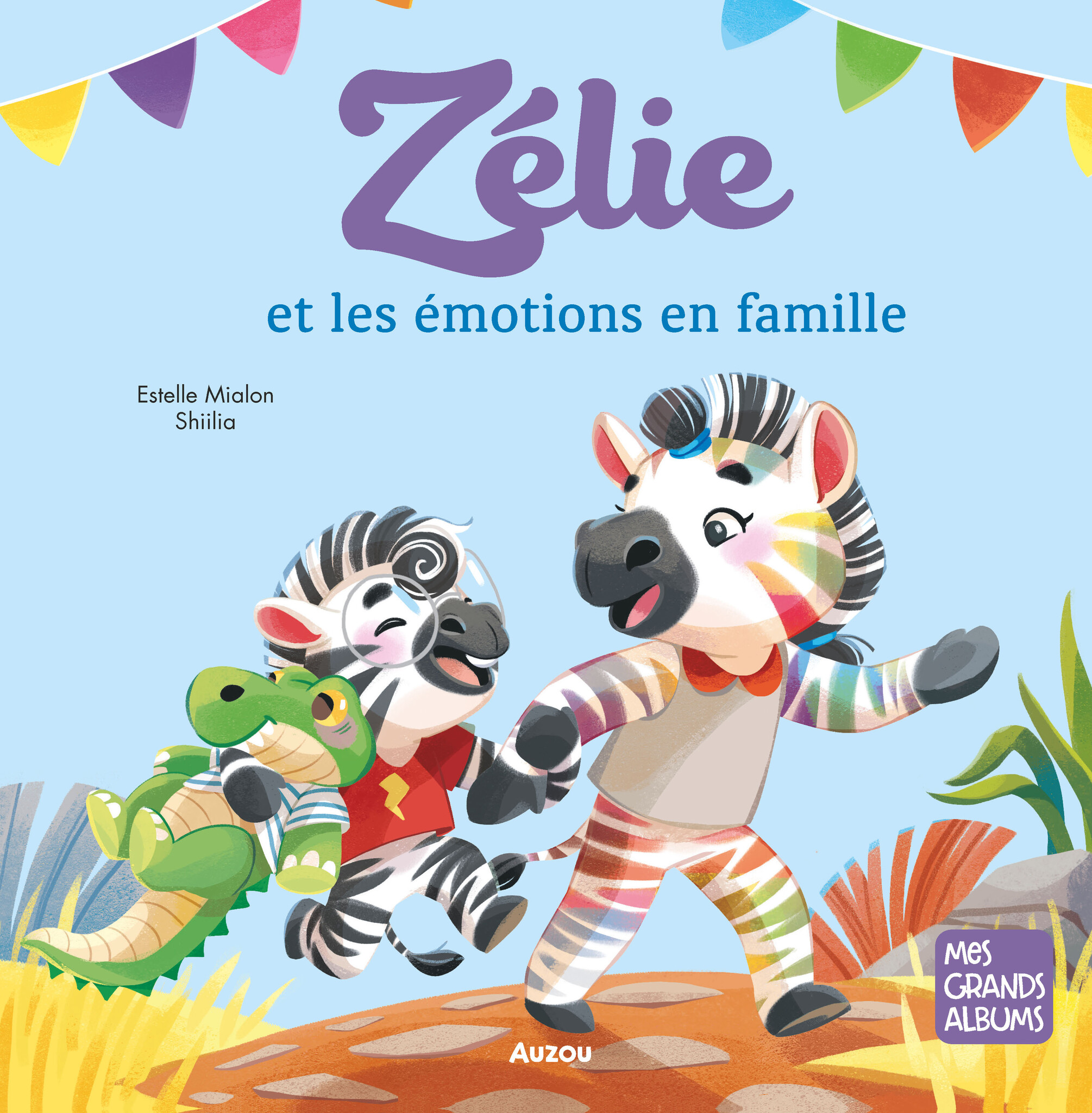 Auzou Zélie et les émotions en famille