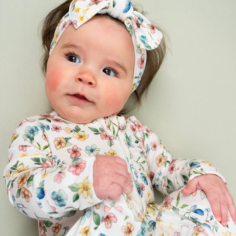 Belan . J Dormeuse avec pieds - Spring meadows