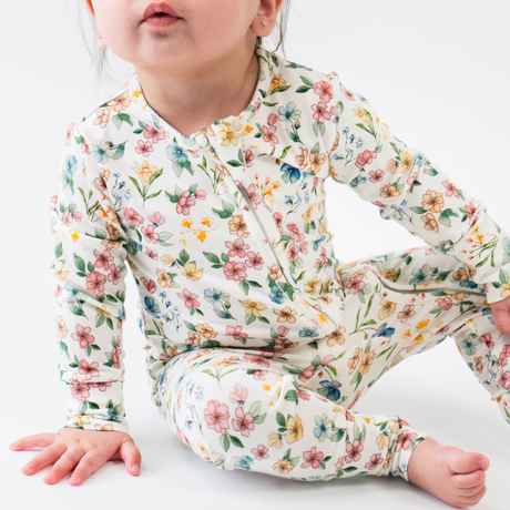 Belan . J Dormeuse avec pieds rabattable - Spring meadow