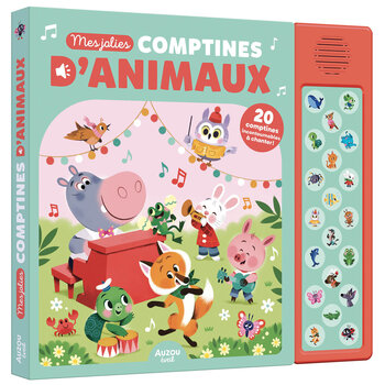 Auzou Mes jolies comptines d'animaux (20 comptines)