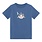 minymo T-shirt requin qui sourit - Dutch blue