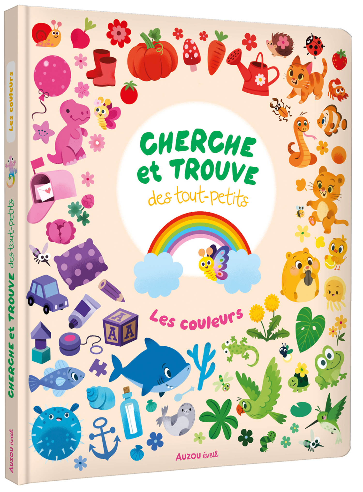 Auzou Cherche et trouvedes tout-petits - Les couleurs