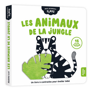 Auzou Mes premiers flaps - Les animaux de la jungle