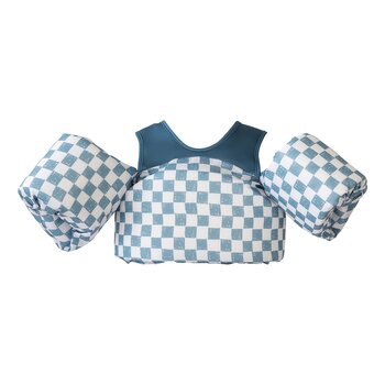 Current Tyed Clothing Flotteurs - Blue checkers (2-6ans | 22lbs-66lbs)
