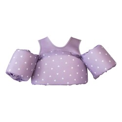 Current Tyed Clothing Flotteurs - Purple hearts (2-6ans | 22lbs-66lbs)
