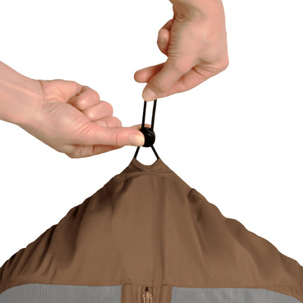 Petit Coulou Housse d'été pour siège d'auto - Noisette (Protection UV)