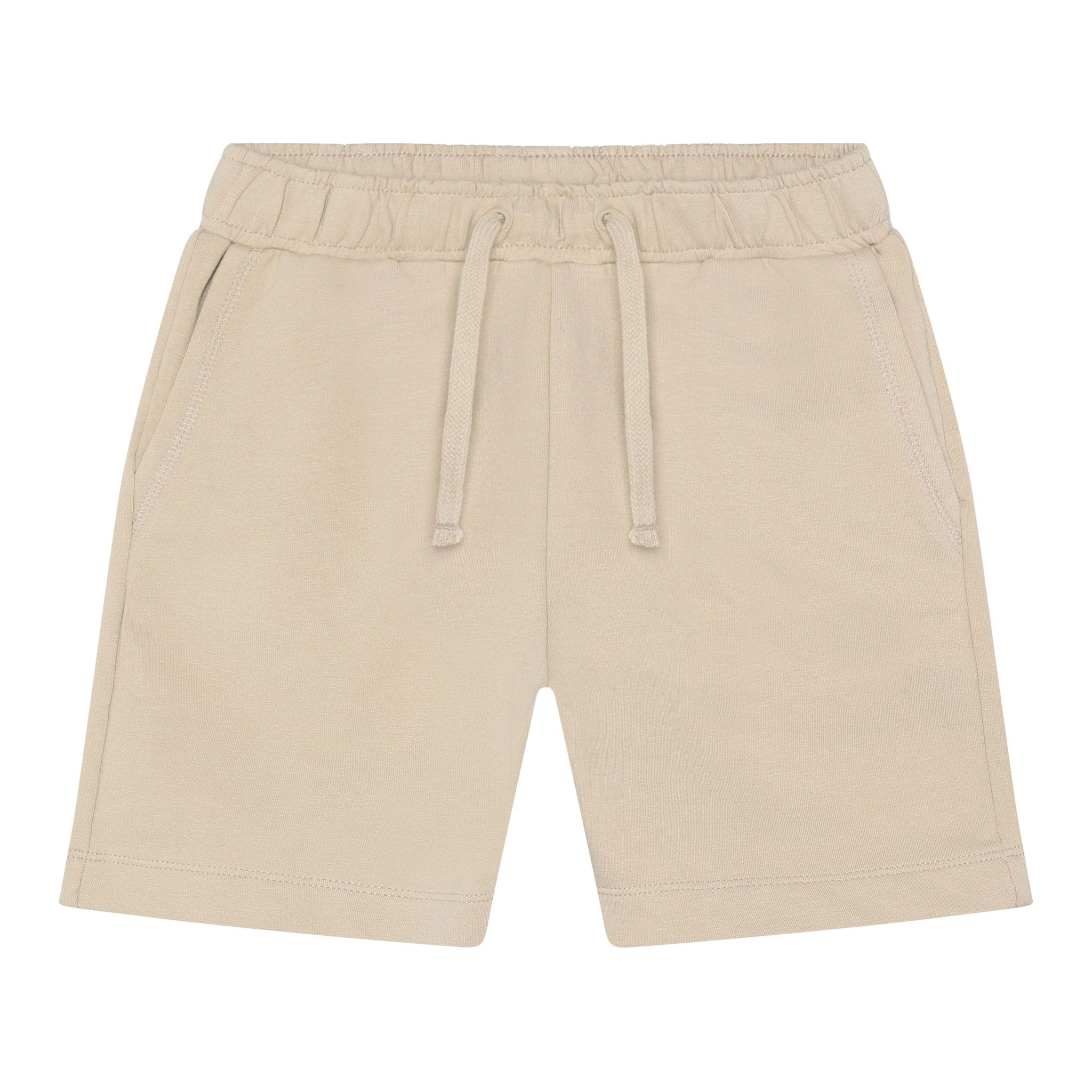 minymo Short en coton ouaté (2-pack) - Gecko green / Beige