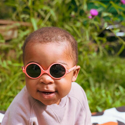 Ki et La Lunette de soleil Diabola - Grapefruit (0-1an)