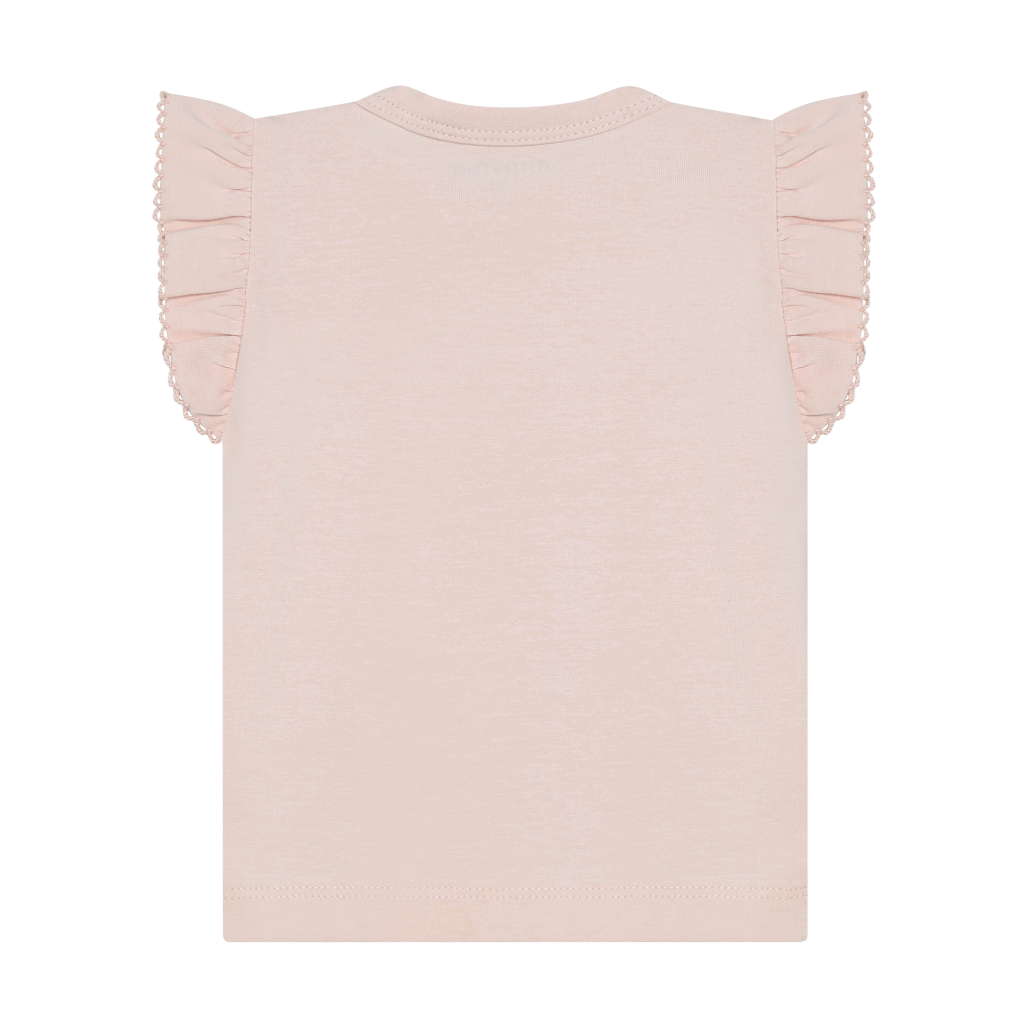 minymo T-shirt imprimé d'animaux marins - Rose